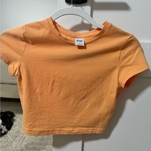 Aritzia TNA Cropped Cotton Tee